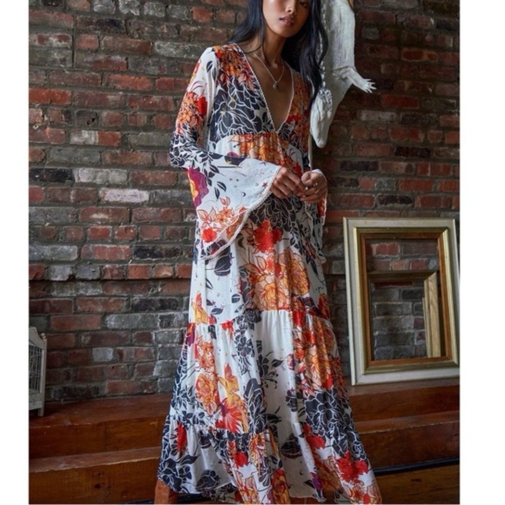 Free People Moroccan Roll Call Maxi Dress - Picture 1 of 7